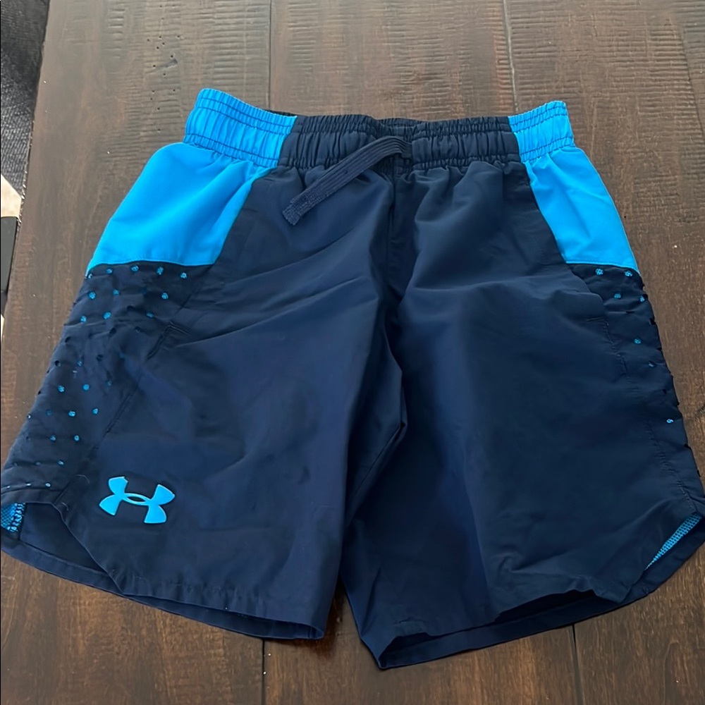 Boy’s Under Armour Blue Athletic Shorts